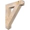 Ekena Millwork Traditional Arts & Crafts Smooth Bracket, Douglas Fir, 5 1/2"W x 30"D x 34"H BKT06X30X34TRA03SDF - alternate 1